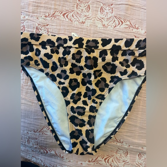 NWOT Pink Lily Brown Animal Print Bikini | Animal Print Bikini - Picture 8 of 13